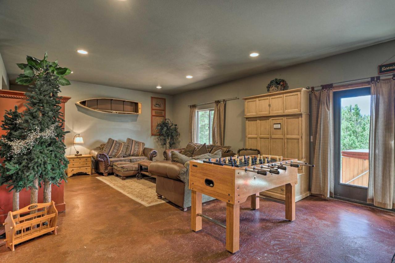 הוילה Cripple Creek Mountain Getaway With Hot Tub And Views! מראה חיצוני תמונה