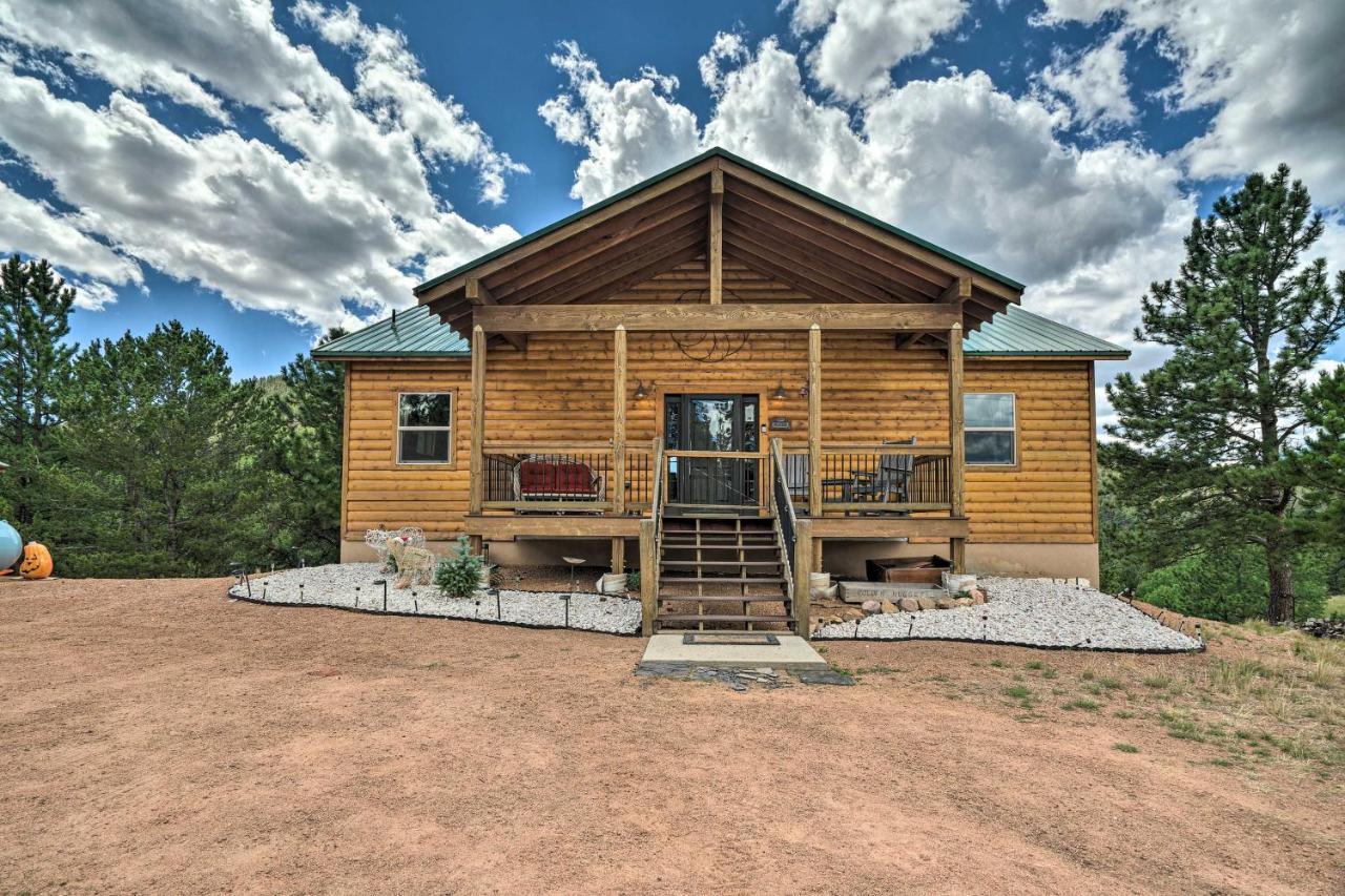 הוילה Cripple Creek Mountain Getaway With Hot Tub And Views! מראה חיצוני תמונה