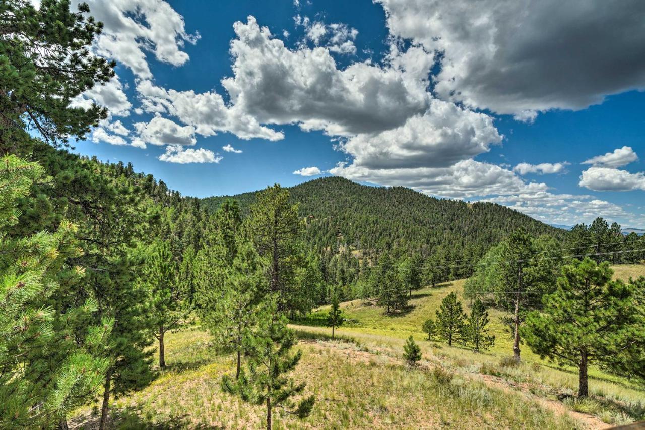 הוילה Cripple Creek Mountain Getaway With Hot Tub And Views! מראה חיצוני תמונה